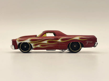 '71 EL CAMINO, Hot Wheels 2018, Die cast M18, Czerwony, 1:64, Resoraki – zdjęcie 3