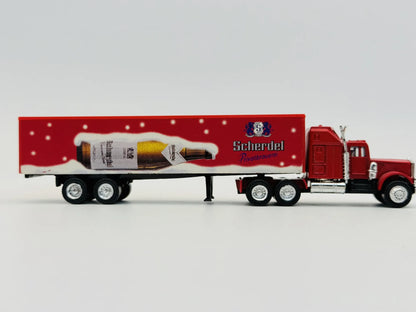 Peterbilt Hümmer Ciągnik Siodłowy Scherdel Luzak Czerwony – zdjęcie 3