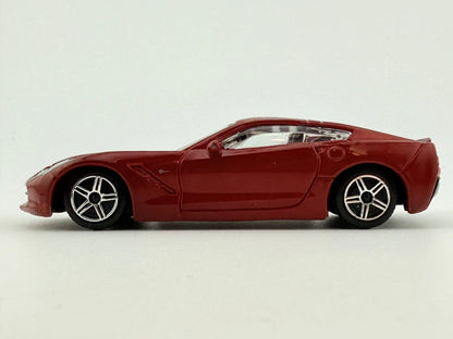 2014 Corvette Stingray Bburago 2014 Czerwony 1:43 – zdjęcie 3