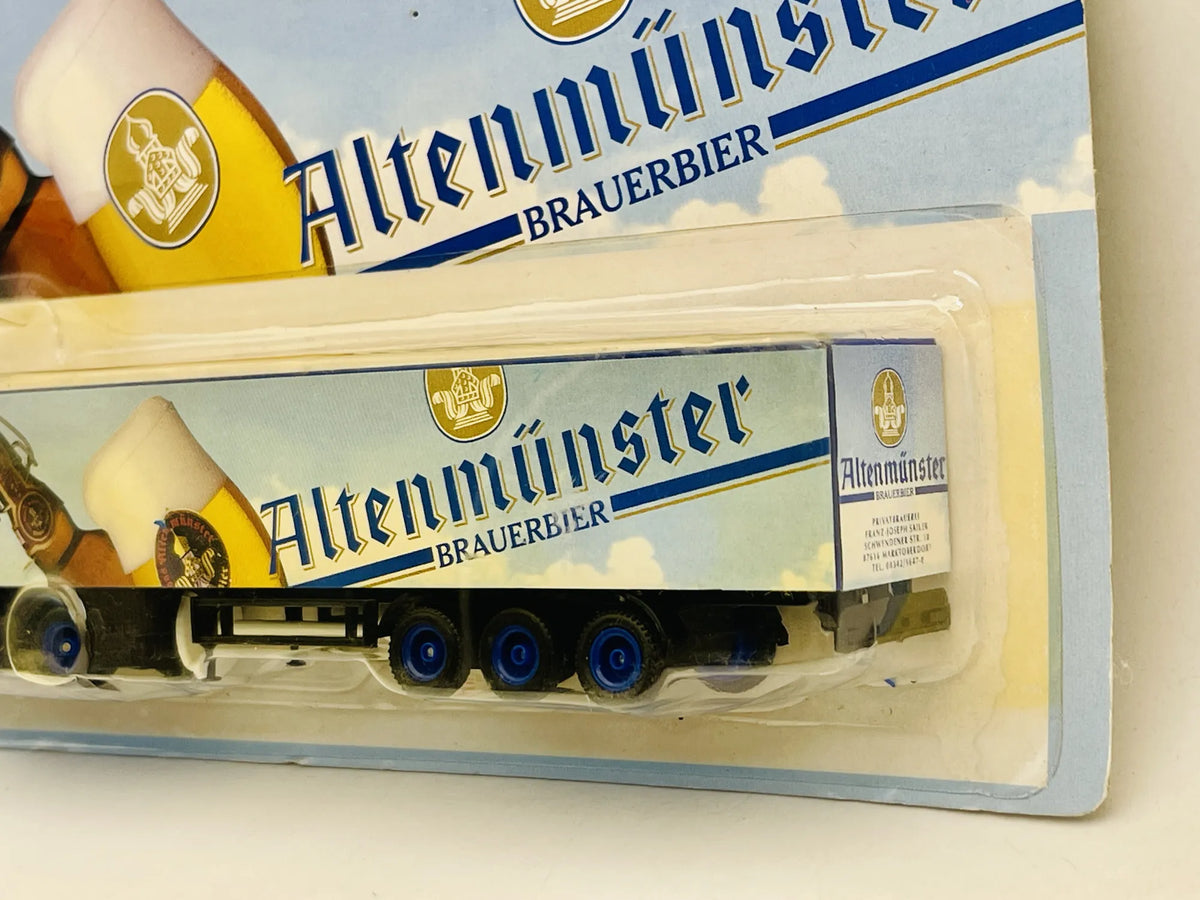 Mercedes-Benz Actros Grell 1:87 Altenmünster Blister Niebieski Promocyjny – zdjęcie 3
