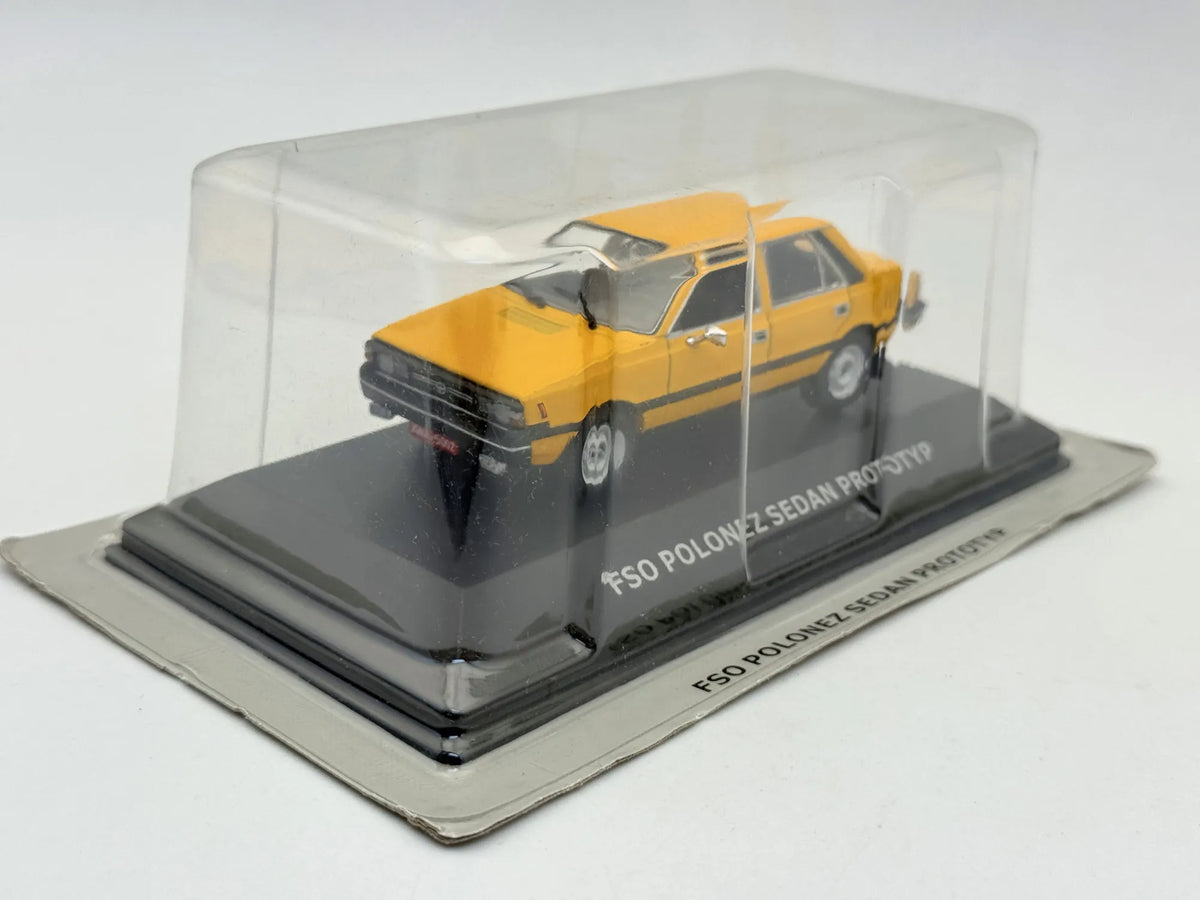 FSO POLONEZ SEDAN PROTOTYP Legendy FSO De Agostini Żółty 1:43 – zdjęcie 3