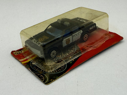 1970 CHEVROLET IMPALA POLICE Mainline Policja Majorette 1980 Czarny 1:64 – zdjęcie 3