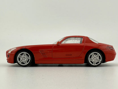 MERCEDES SLS AMG, Rastar, Die cast NO58TUL, Czerwony, 1:43, Resoraki – zdjęcie 3
