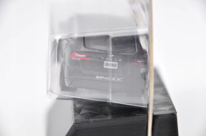 TESLA MODEL X Matchbox 2024 Czarny 1:64 SpaceX – zdjęcie 3