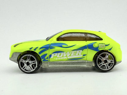 Power Concept Car, die cast resoraki, 1:60, żółty jaskrawy – zdjęcie 3