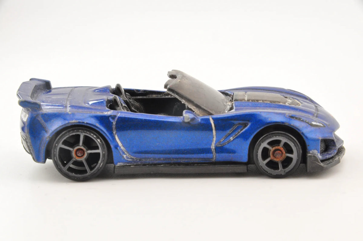 Chevrolet Corvette Zr1 Convertible, Hot Wheels, die cast resoraki, 1:64 – zdjęcie 3