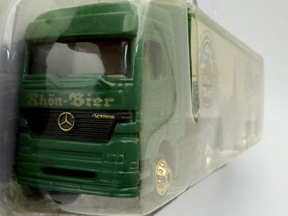 MAN F2000 DGD 1:87 Ciężarówka Promocyjna Rhöner Bier Blister Zielony – zdjęcie 3