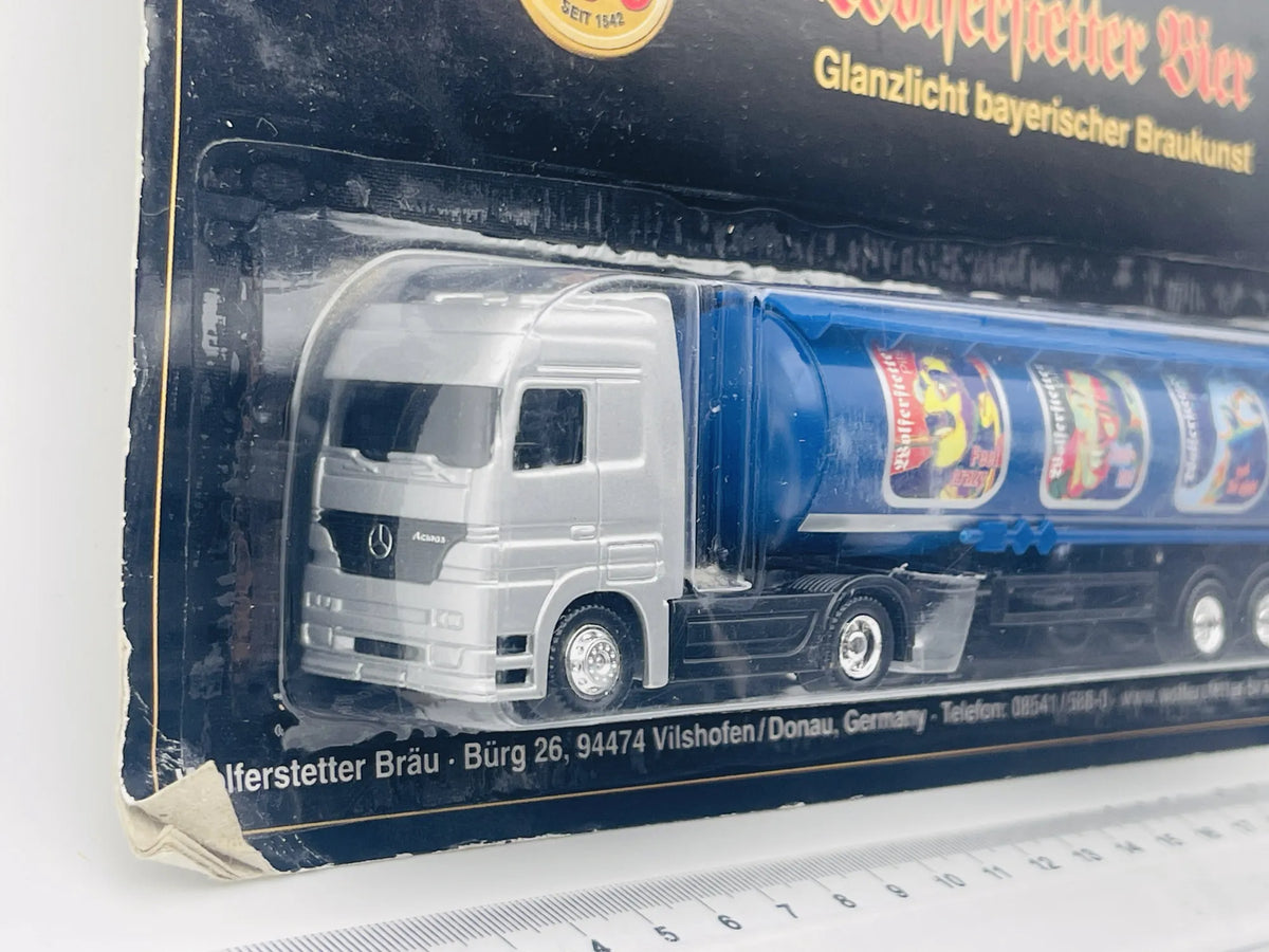 Mercedes-Benz Actros Hümmer 1:87 Ciężarówka Promocyjna Wolferstetter Bier – zdjęcie 3