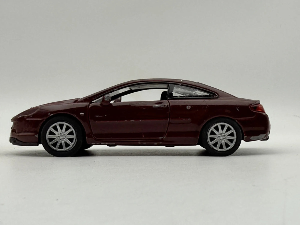 PEUGEOT 407 COUPE Welly Bordowy 1:40 – zdjęcie 3