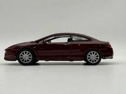 PEUGEOT 407 COUPE Welly Bordowy 1:40 – zdjęcie 3