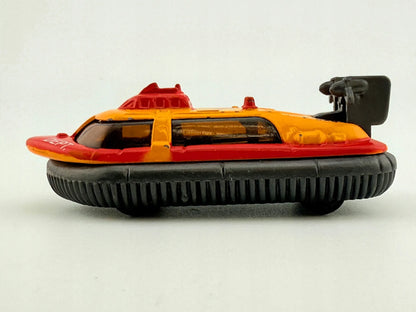 HOVERCRAFT, Poduszkowiec FIRE DEPT F-328 Die cast 07/10 Żółto-Czerwony 1:64 – zdjęcie 3