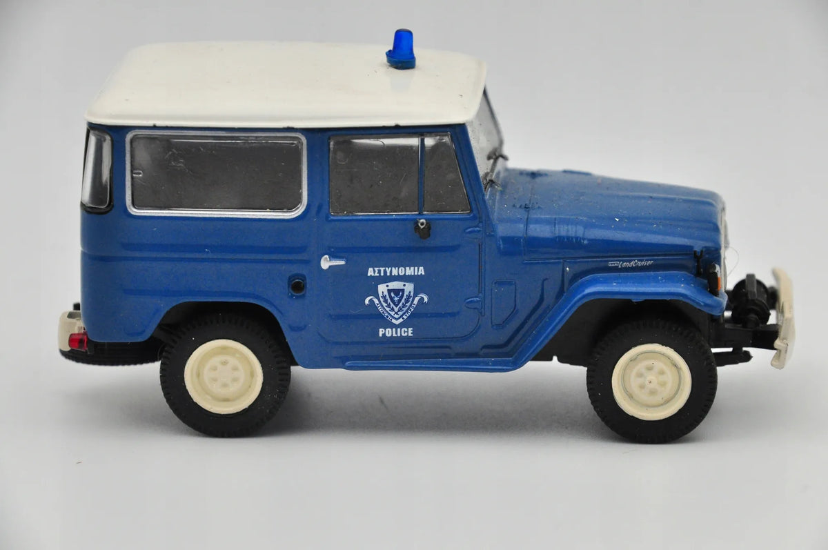 LAND CRUISER, Toyota, Resoraki, Die cast, Niebieski, 1:43 – zdjęcie 3