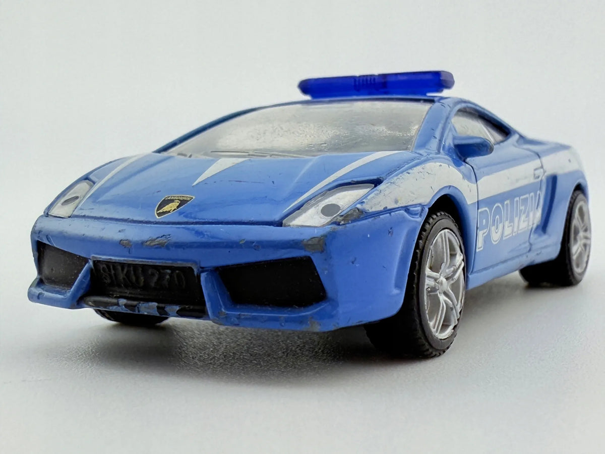 Lamborghini Gallardo Policja SIKU Niebieski 1:64 – zdjęcie 3