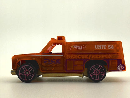 Unit 58 Hot Wheels 1974 Pomarańczowy 1:64 – zdjęcie 3