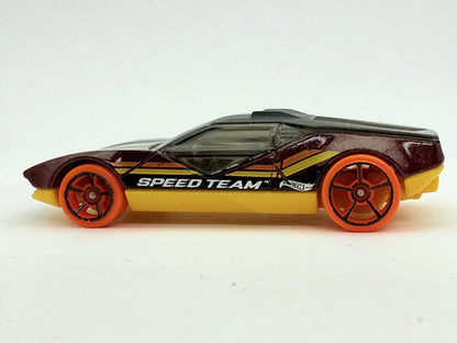 La Fasta Hot Wheels Bordowy 1:64 – zdjęcie 3