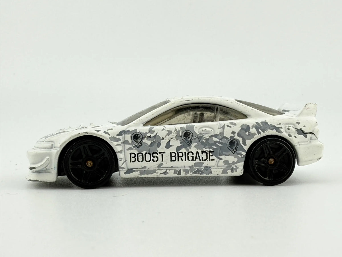 CUSTOM '01 ACURA INTEGRA GSR, Boost Brigade, Hot Wheels 2015, Biały, 1:64 – zdjęcie 3