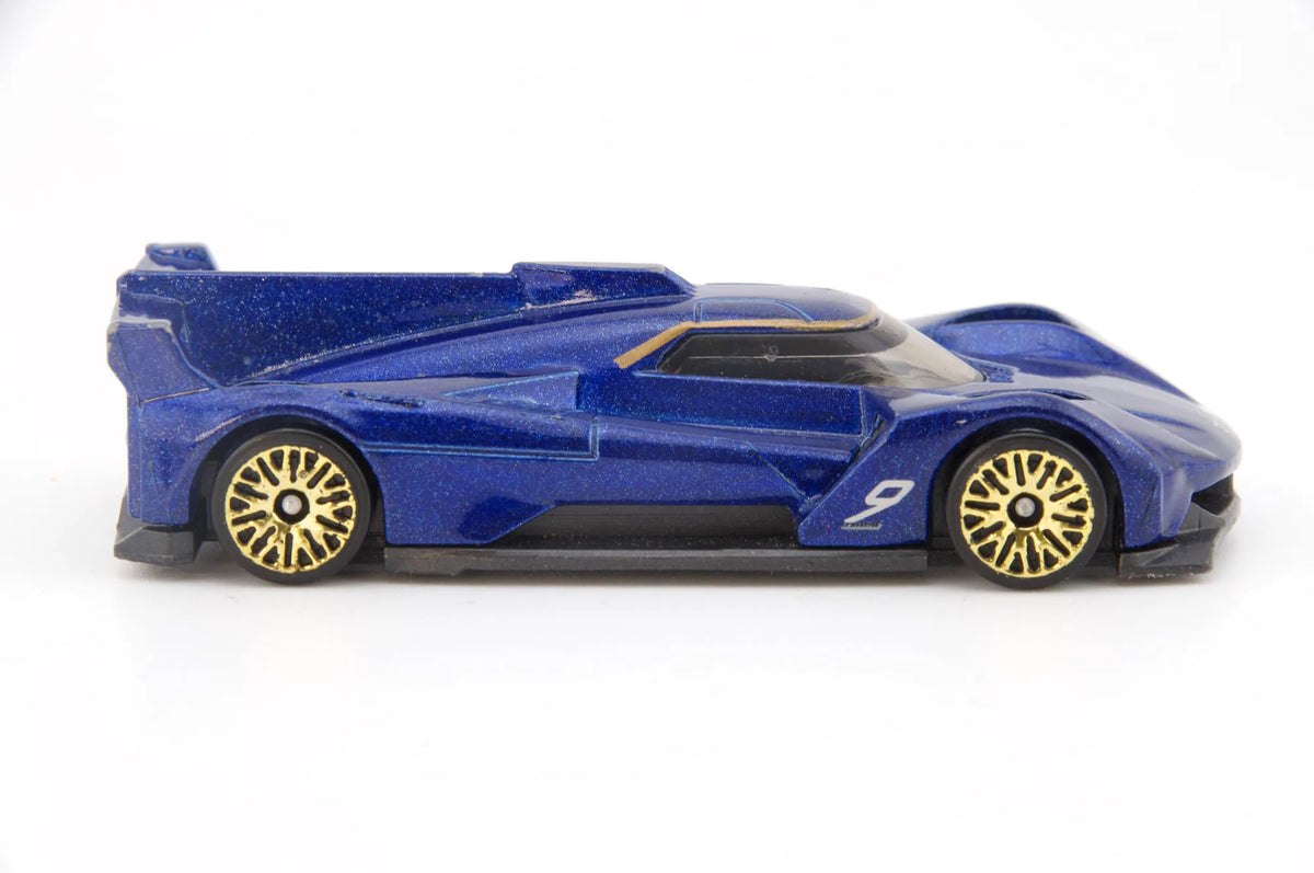 Cadillac Project Gtp Hypercar Hot Wheels Niebieski 1:64 – zdjęcie 3