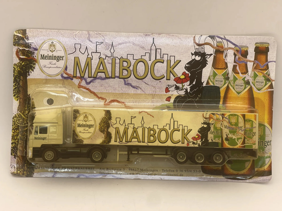 MAN Truck Grell Kremowy 1:87 Reklama Werbetruck Meininger Brauerei Maibock