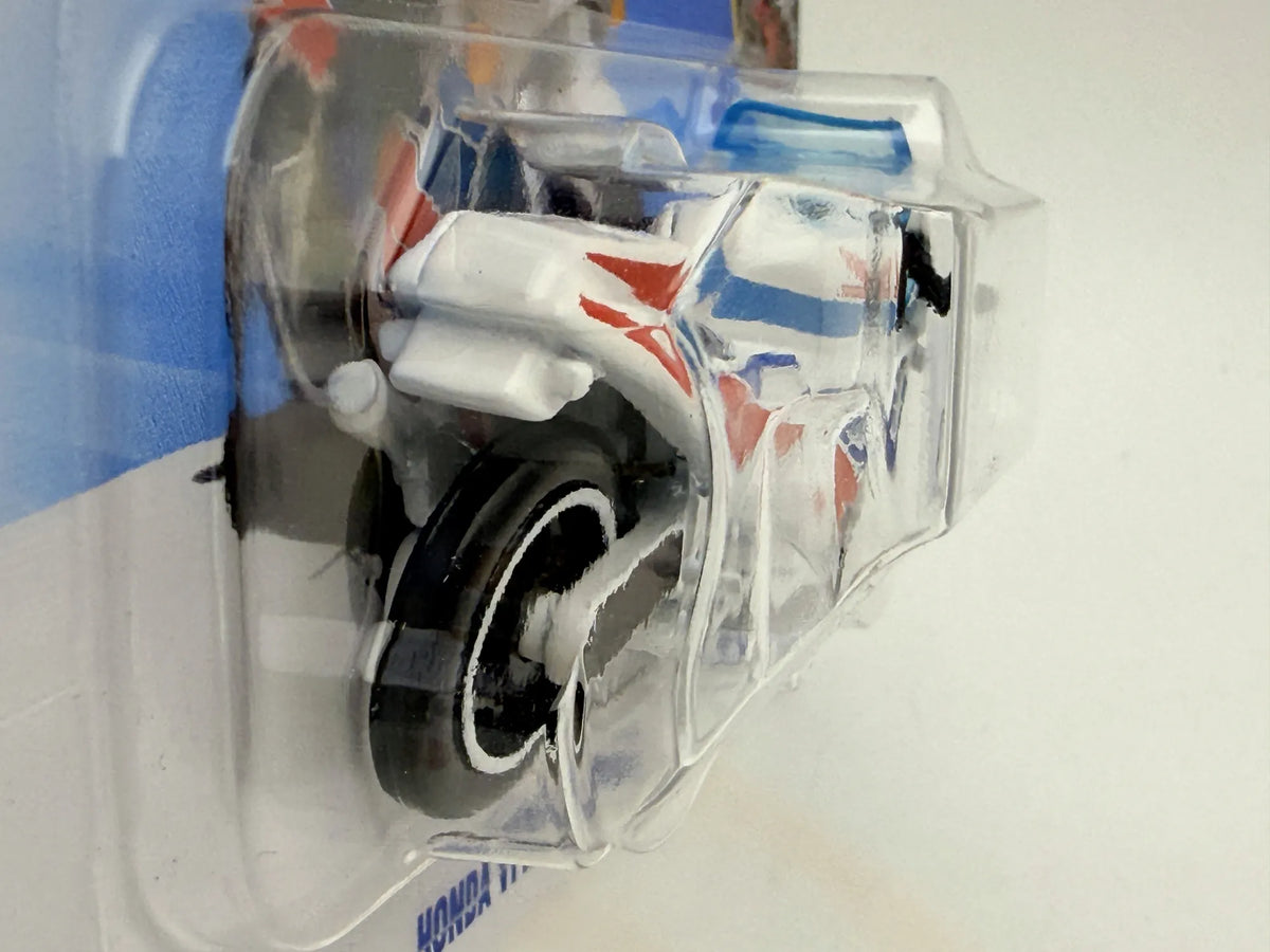 Motocykl HONDA VFR750R RC30 Moto Motos Hot Wheels 2025 Biały 1:64 – zdjęcie 3