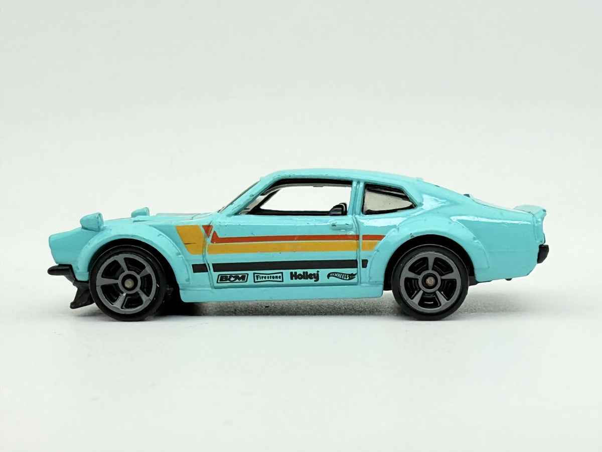 CUSTOM FORD MAVERICK, Hot Wheels 2017, Die cast FJV52, Turkusowy, 1:64 – zdjęcie 3