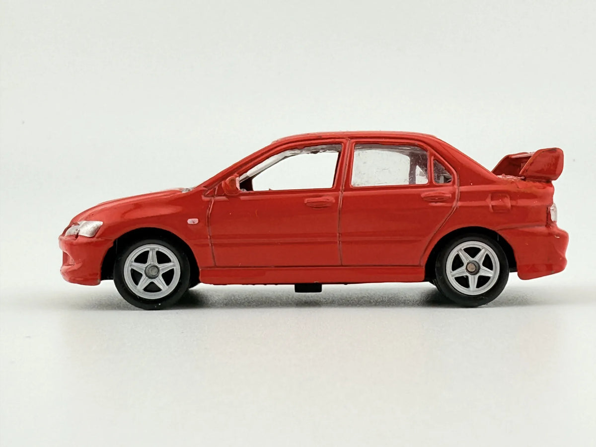 MITSUBISHI LANCER EVOLUTION VIII, Welly, Die cast 52258, Czerwony, 1:64, – zdjęcie 3
