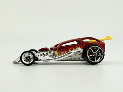 SURF CRATE, Hot Wheels 1999-11, Die cast C43, Czerwony, 1:64, Resoraki – zdjęcie 3