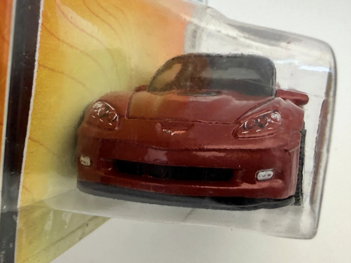 CHEVROLET CORVETTE ZR1 Mbx Metal Matchbox 2019 Czerwony 1:64 – zdjęcie 3