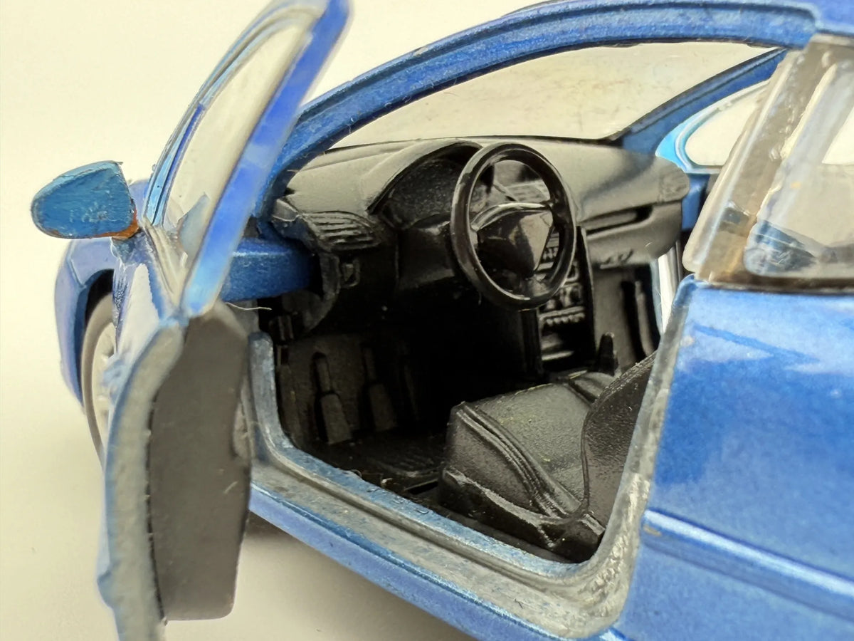 PEUGEOT 207, Welly, Die cast No.42370, Niebieski, 1:34, Resoraki – zdjęcie 3