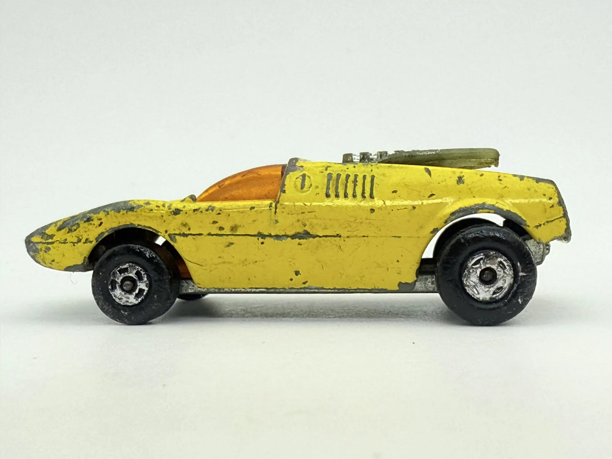 Mod Rod Matchbox Żółty 1:64 Made in Anglia – zdjęcie 3
