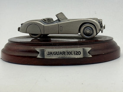 Jaguar XK 120 Mark Models Ltd Craftsman Studio Srebrny 1:64 Hand Crafted – zdjęcie 3