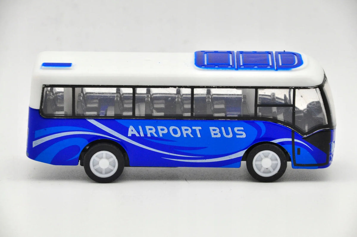 AIRPORT BUS Biało-Niebieska 1:87 – zdjęcie 3