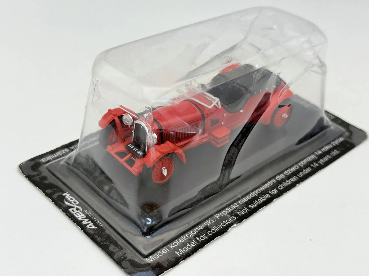 ALFA ROMEO 8C (1931) Legendarne Samochody AmerCom Czerwony 1:43 – zdjęcie 3