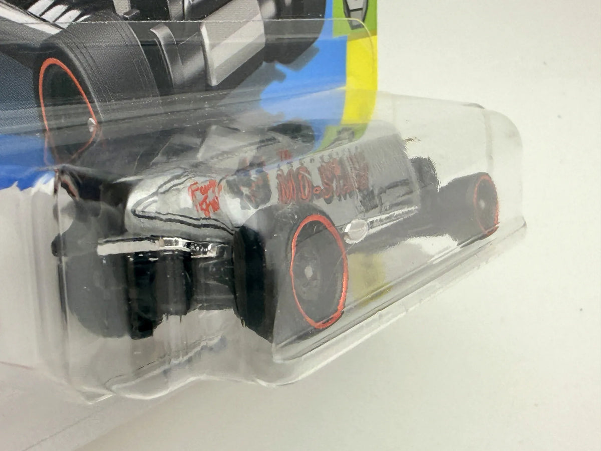 MO-STASH Experimentators Hot Wheels 2024 Srebrny 1:64 – zdjęcie 3