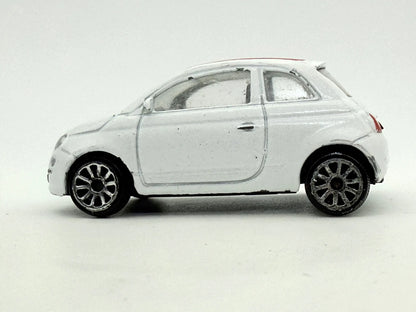 Fiat 500, Majorette, Resoraki, Die cast, Biało-Czerwony, 1:55 – zdjęcie 3