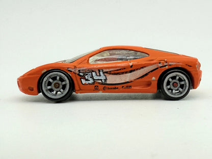 360 Modena Hot Wheels Pomarańczowy 1:64 – zdjęcie 3