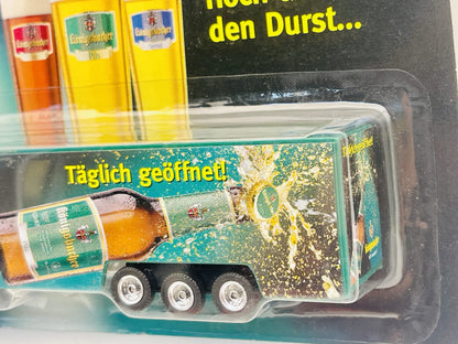 Mercedes-Benz Actros Grell 1:87 königsbacher Blister Zielony Promocyjny – zdjęcie 3