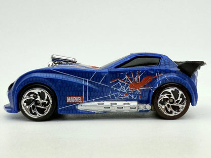The Amazing Spider-Man Majorette Niebiesko-Czerwona 1:64 – zdjęcie 3