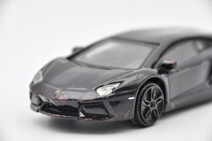 Lamborghini Aventador Lp700-4 Bburago Grafitowy 1:45 – zdjęcie 3