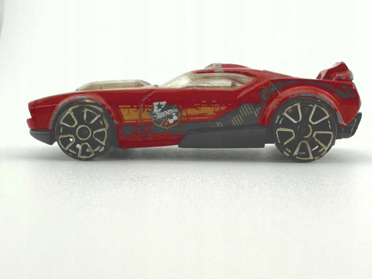 Fast Fish Mainline Hot Wheels 1986 Czerwony 1:64 – zdjęcie 3
