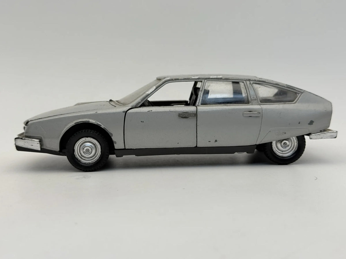 CITROËN CX 2200 Polistil 1976 Srebrny 1:22 Made in Italy – zdjęcie 3