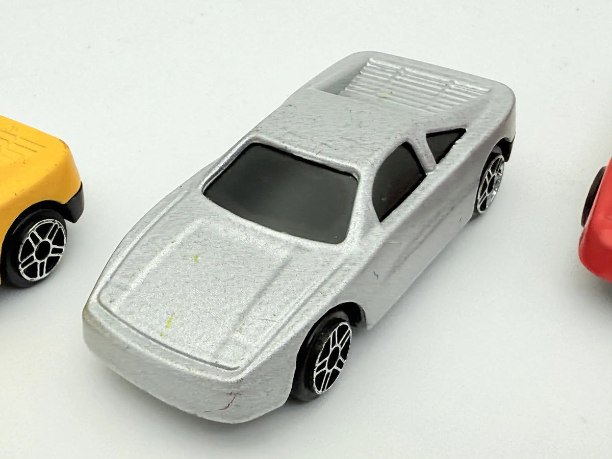 Zestaw 3 Ferrari, Resoraki, die cast, 1:64 – zdjęcie 3