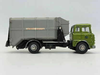 Bedford Tk Refuse Wagon Dinky Toys 1966 Szary 1:43 Made in United Kingdom – zdjęcie 3