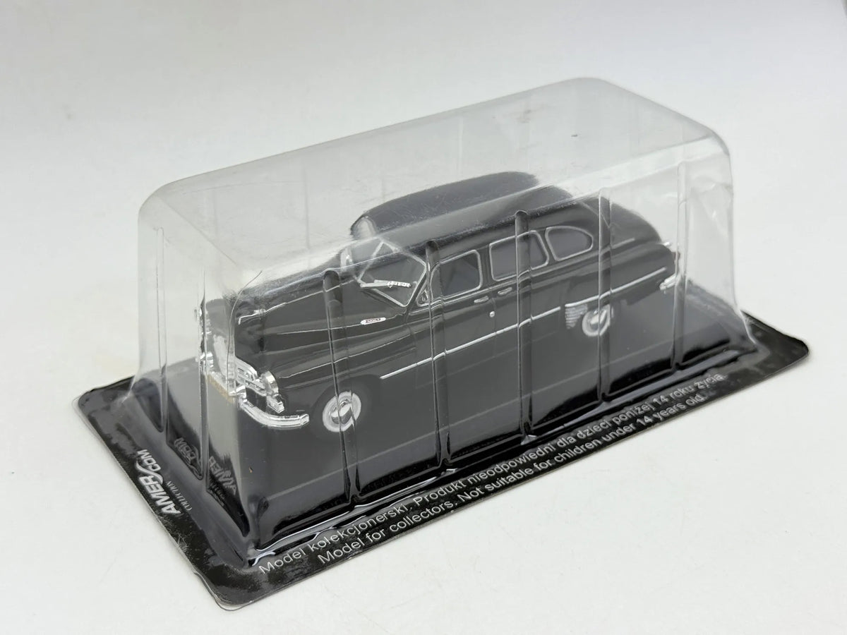 GAZ-12 ZIM (1952) Legendarne Samochody AmerCom Czarny 1:43 – zdjęcie 3