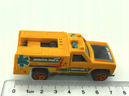 Hw Rapid Responder Hot Wheels Żółty 1:64 – zdjęcie 3