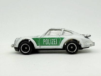 Porsche 911, Welly (?), Policja, Police, die cast resoraki, 1:60 – zdjęcie 3