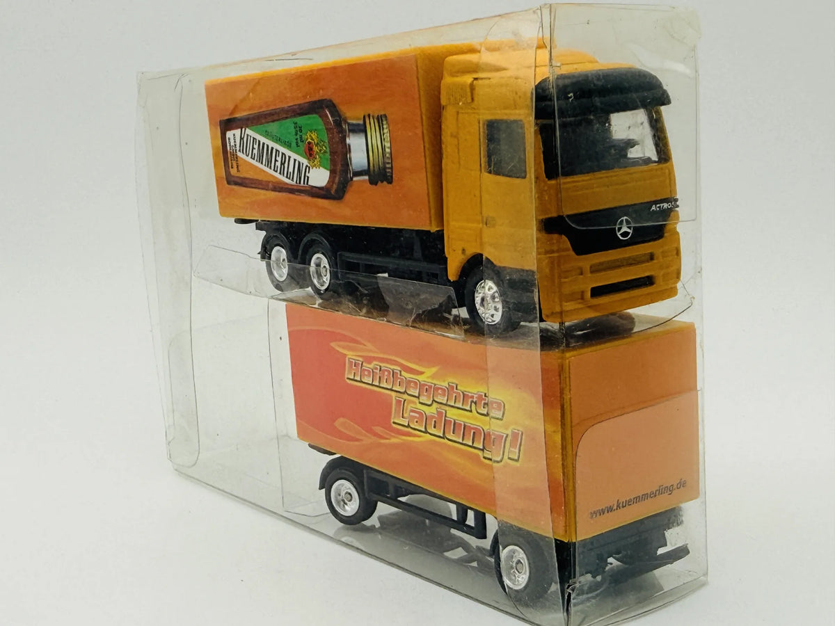MAN F90 Hümmer 1:87 Ciężarówka Promocyjna KÜMMERLING Luzak Pomarańczowy – zdjęcie 4