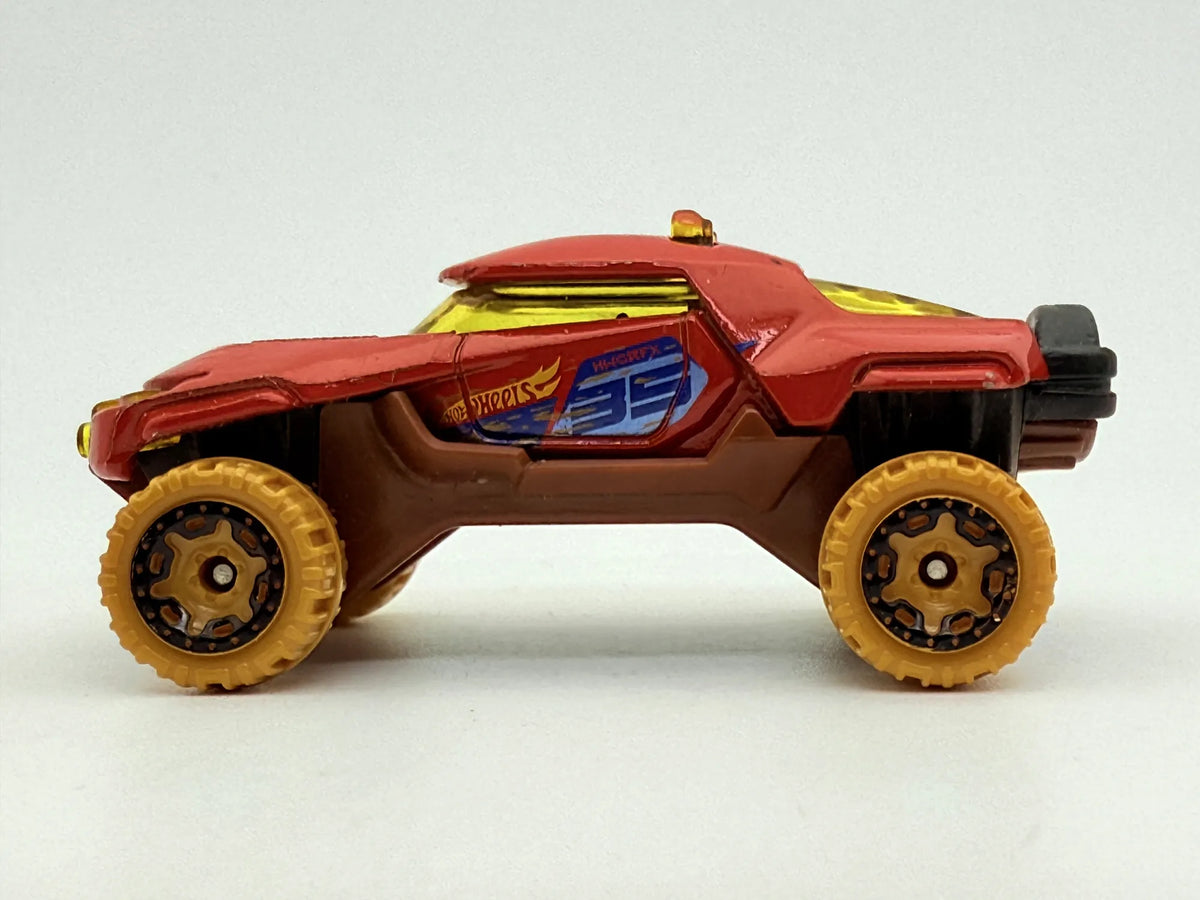 Terrain Storm, Hot Wheels 2015, Die cast DHP20, Resoraki, Czerwony, 1:64 – zdjęcie 3