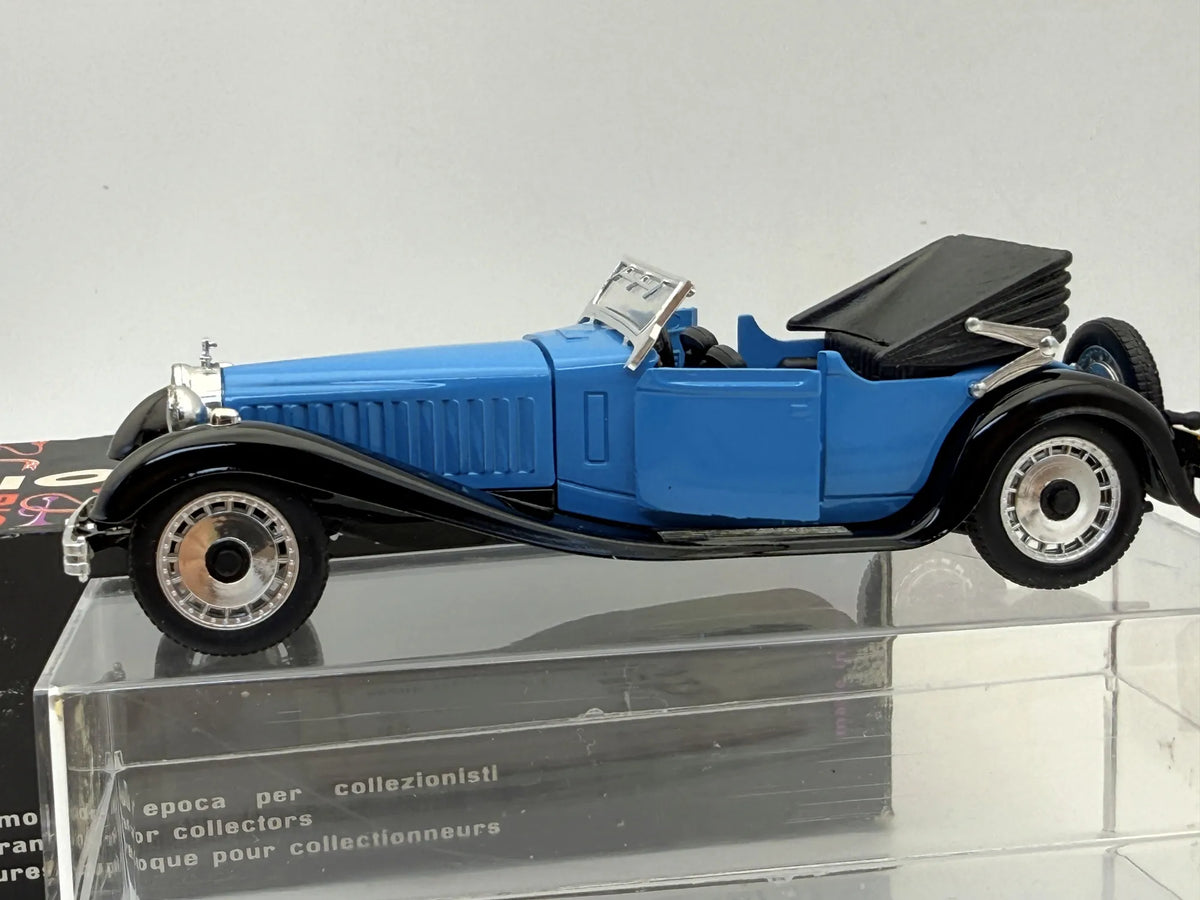 1927 BUGATTI ROYALE 41-1927 RIO Niebieski 1:43 Made in Italy – zdjęcie 3