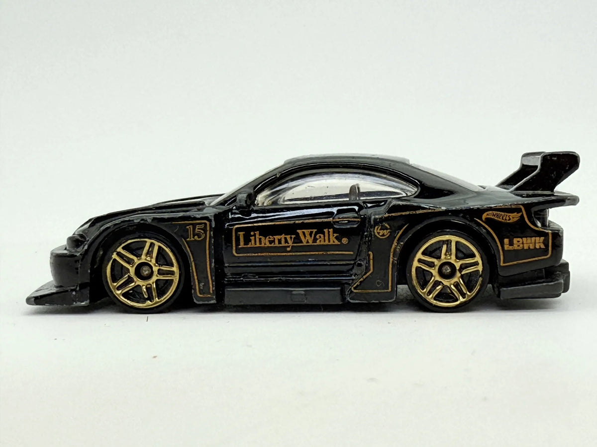 Nissan Silvia Hot Wheels Czarny 1:64 – zdjęcie 3