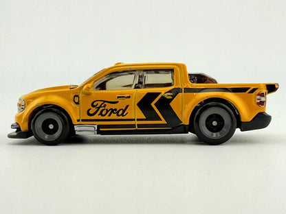 FORD MAVERICK CUSTOM, Hot Wheels, Resoraki, Die cast Hry78, Żółty, 1:64 – zdjęcie 3